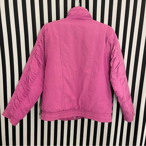 WINGARS Pink Purple Puffer Jacket Size M - Picture 6 of 13